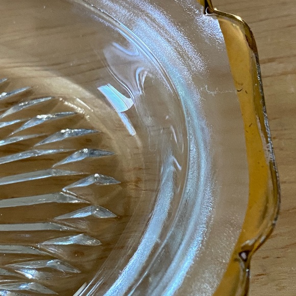 Vintage Gold Trimmed Oval Dish - Picture 4 of 10